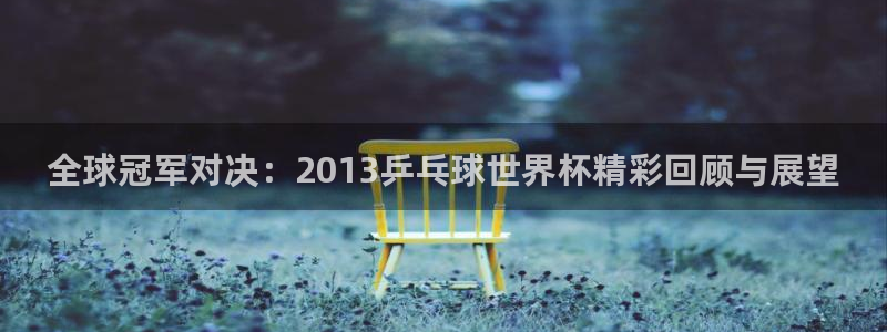 世界杯对阵表：全球冠军对决：2013乒乓球世界杯精彩回顾与展望